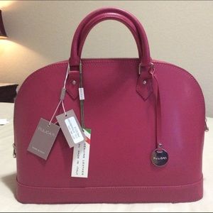 Pulicati Italian leather large dome purse